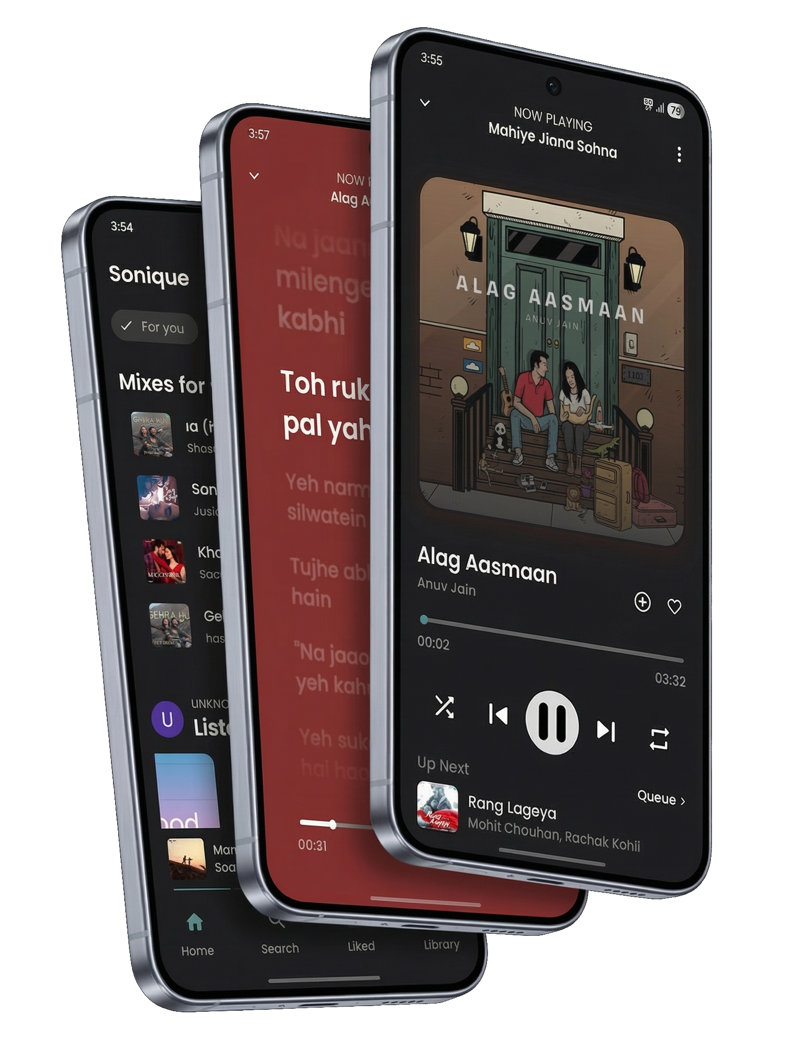 Sonique Player Interface