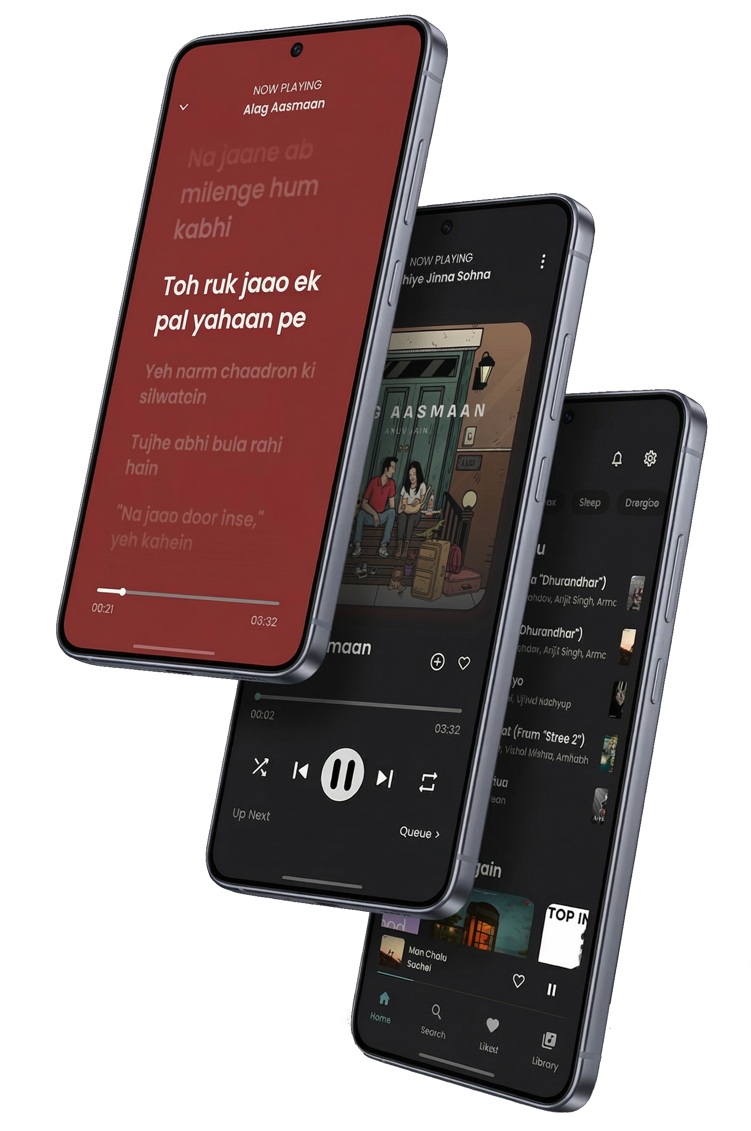 Sonique Lyrics Interface